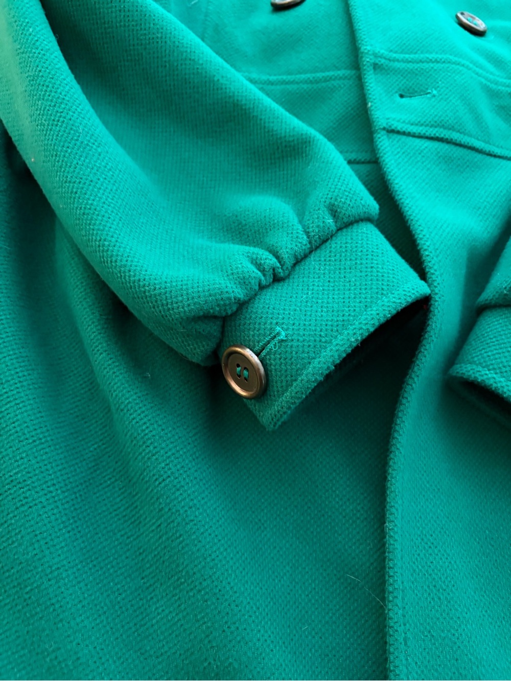 Tulle like new Peacoat - Picture 4 of 7